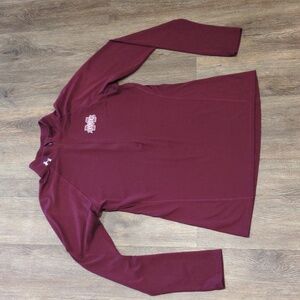 Mississippi State Quarter Zip Under Armour Long Sleeved Women's - Size Medium